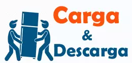 mudança com carga e descarga
