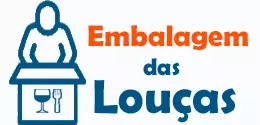 mudança com embalagem das loucas