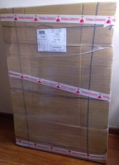 embalagem reforçada para transporte de tv em mudança interestadual.
