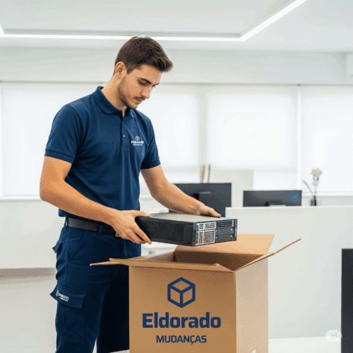 embalagem de mudança interestadual comercial