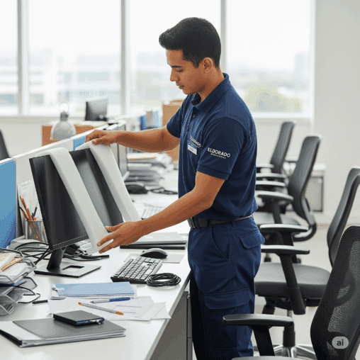 emalagem de mudança interestadual comercial